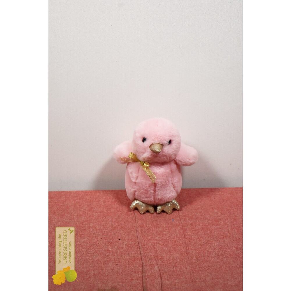 FAO Schwarz Sparklers Glitter Pink Baby Chick
